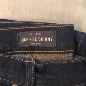J. Crew Factory Jeans - J Crew High Rise Skinny Jean J. Crew Factory Jeans - J Crew High Rise Skinny Jean